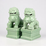 Ceramic Fu Lion Dog -  Pair