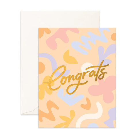 " Congrats Fresco " Greeting Card