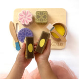 Wooden & Magnetic Mooncake Toy Set