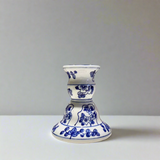 Blue & White Ceramic Candlestick