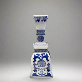 Blue & White Ceramic Candlestick