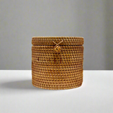 Woven Rattan Tissue Holder Collection