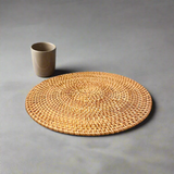 Woven Rattan Placemat Collection