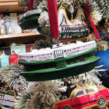 Star Ferry Hand Carved Wooden Ornament