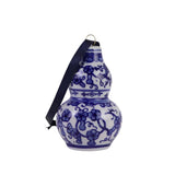 Blue Ceramic Ginger Jar Hanging Ornament