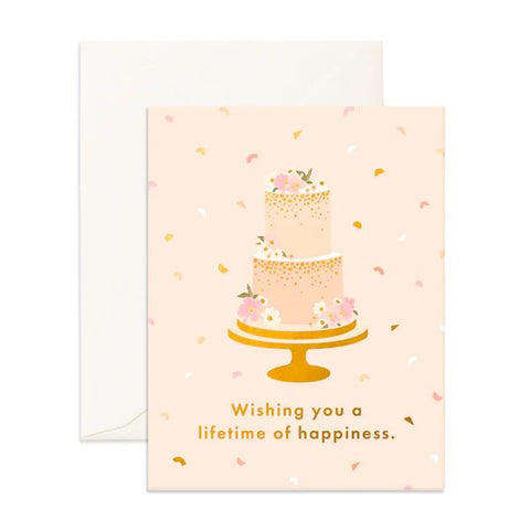 " Lifetime of Happiness " Greeting Card