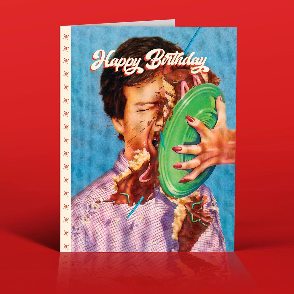 " Facecake Man " Card