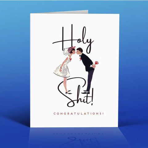 " Holy Shit! Marriage " Card