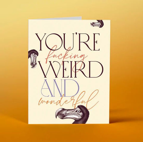 " You're F*cking Wonderful "  Card