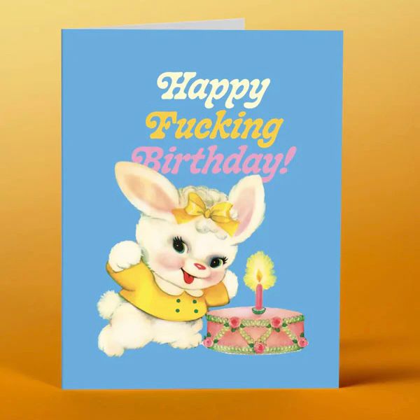 " Bunny Bday " Card