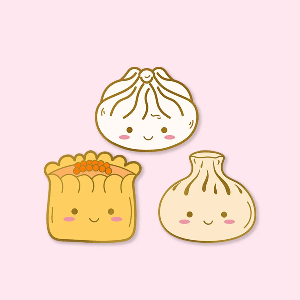 Dimsum Enamel Pin