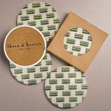 HK Icons Tram Ceramic Coasters - Set of 4