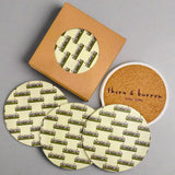 HK Icons Ferry Ceramic Coasters - Set of 4