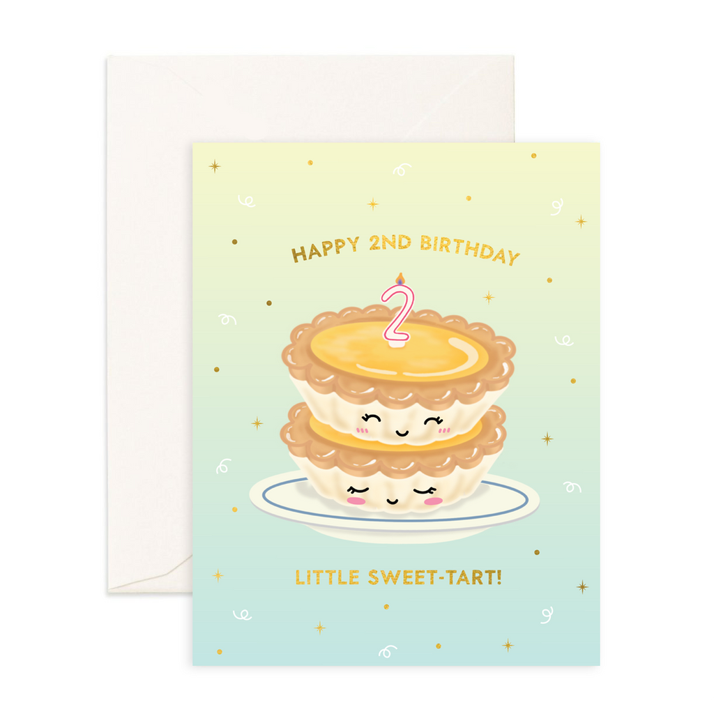 Baby 2nd Birthday - Greeting Card