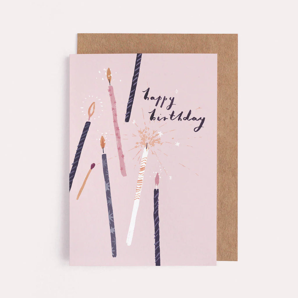 CANDLES BIRTHDAY CARD