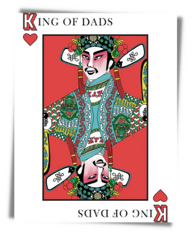 " King of Dads " Card