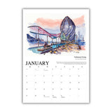 2025 WALL CALENDAR: Hong Kong: A Year of Inspiring Art