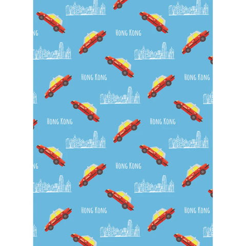 " HK Red Taxi " Wrapping Paper