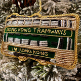 EMBROIDERED ORNAMENT : Tram