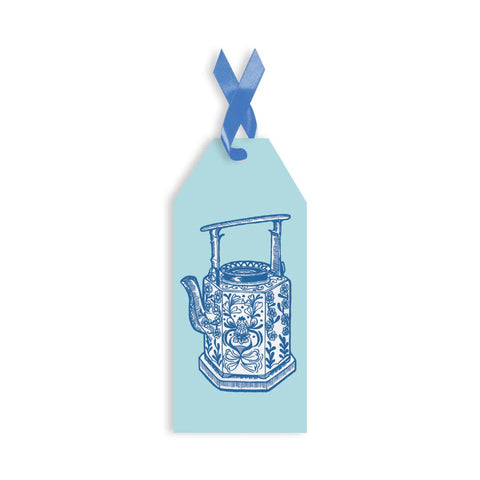 " Chinoiserie Tea Pot " Gift Tag