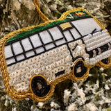 EMBROIDERED ORNAMENT : Minibus