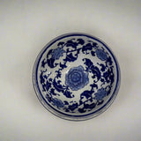 Ceramic Blue & White Pet Bowls