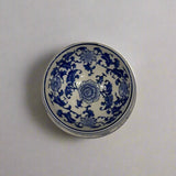 Ceramic Blue & White Pet Bowls