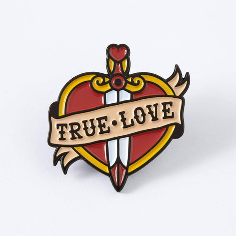 " True Love Tattoo " Enamel Pin