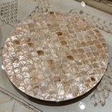 Capiz Shell Round Placemat