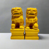 Ceramic Fu Lion Dog -  Pair