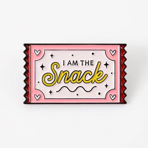 " I Am The Snack " Enamel Pin