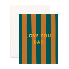 " Love You Dad Roland Garros " Greeting Card