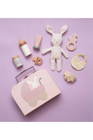 Wooden Baby Bag Bunny