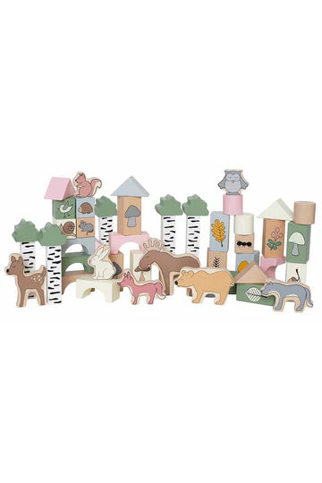 Wooden Building Blocks Forest