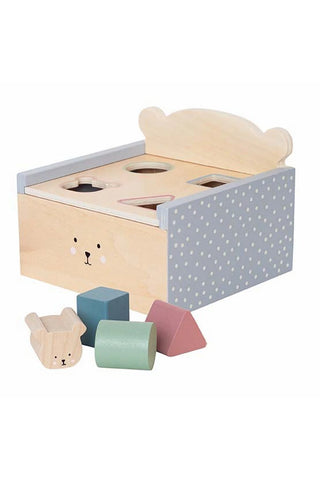 Wooden Sorter Box (Blue & Pink)