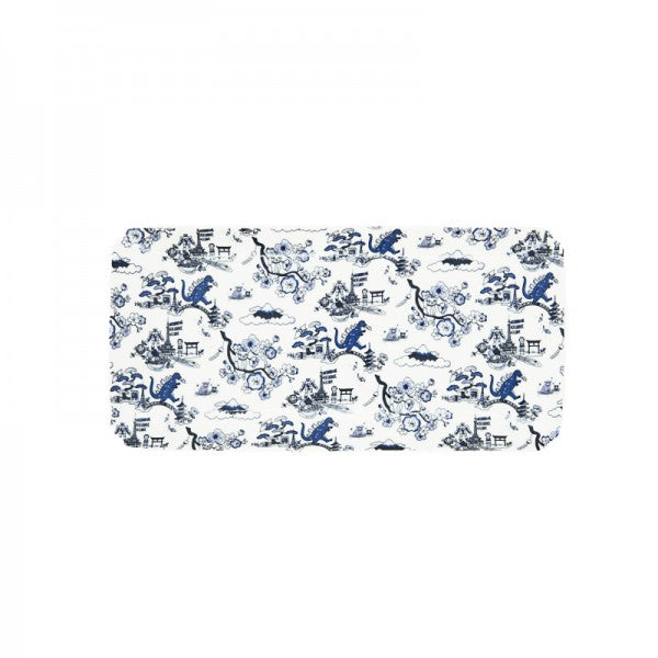 Japan Toile Rectangular Plate – Indigo