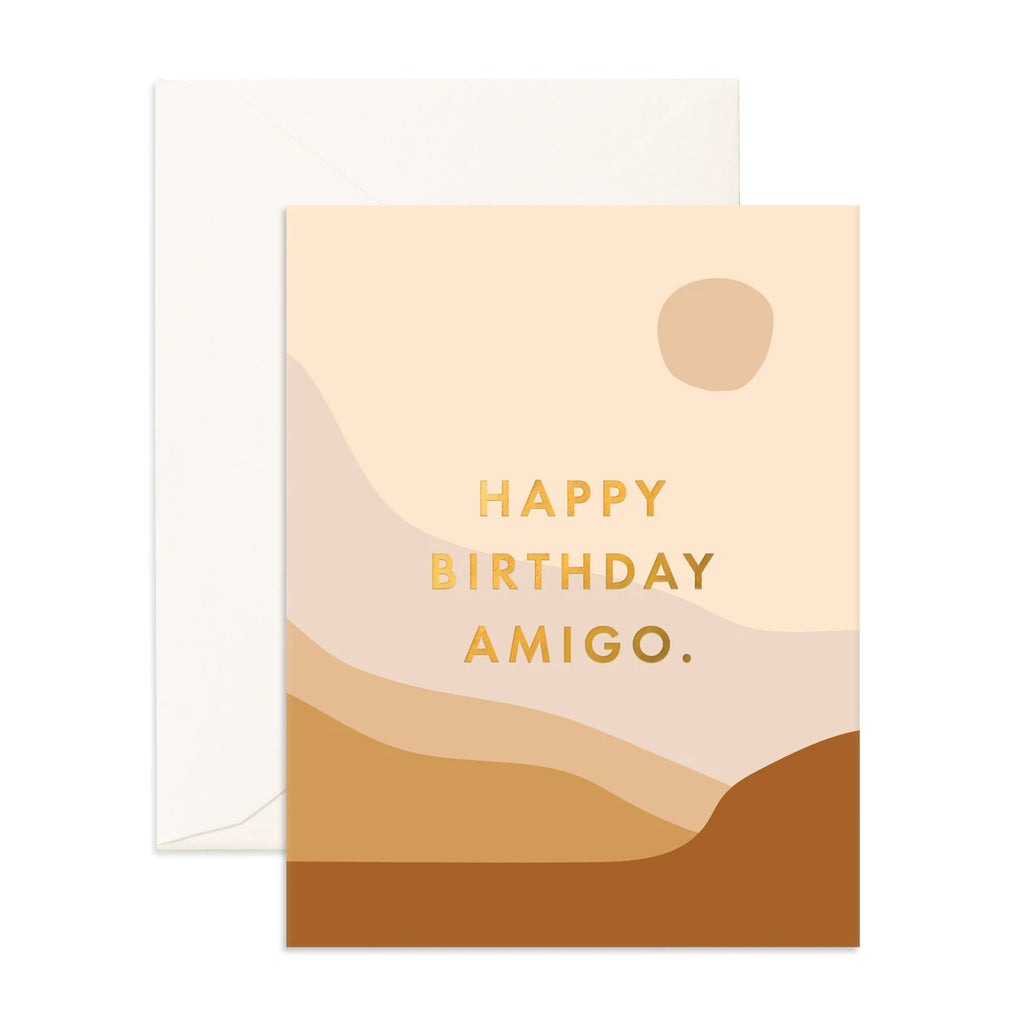 " Birthday Amigos Dunes " Card