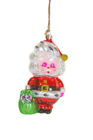 " Retro Santa " Ornament