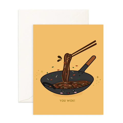 You WOK! - Greeting Card