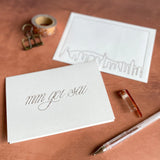 Boxed Luxe Range Notecards : MM Goi Sai