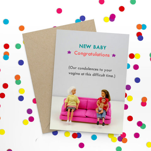 " New Baby " Greeting Card