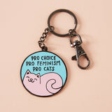 Pro Cats Enamel Keyring