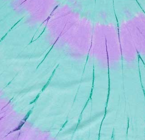 Tie Dye Mix Color 100% Cotton Turkish Towel