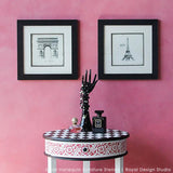 Harlequin Furniture Stencil