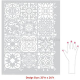 Paladeo Allover Tile Stencil