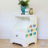 Harlequin Furniture Stencil