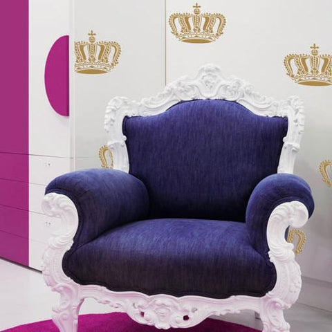 Queen Crown Wall Art & Furniture Stencil